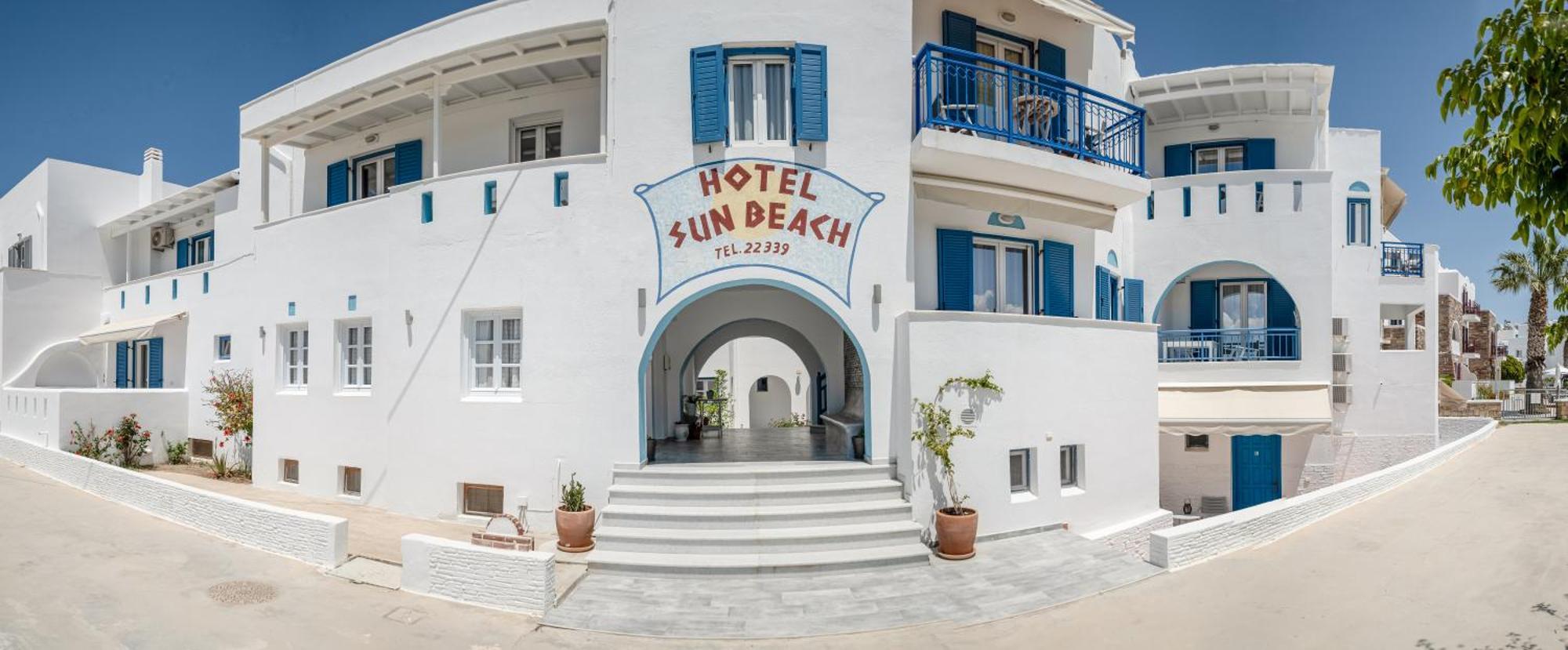 Sun Beach Hotel Naxos City Dış mekan fotoğraf