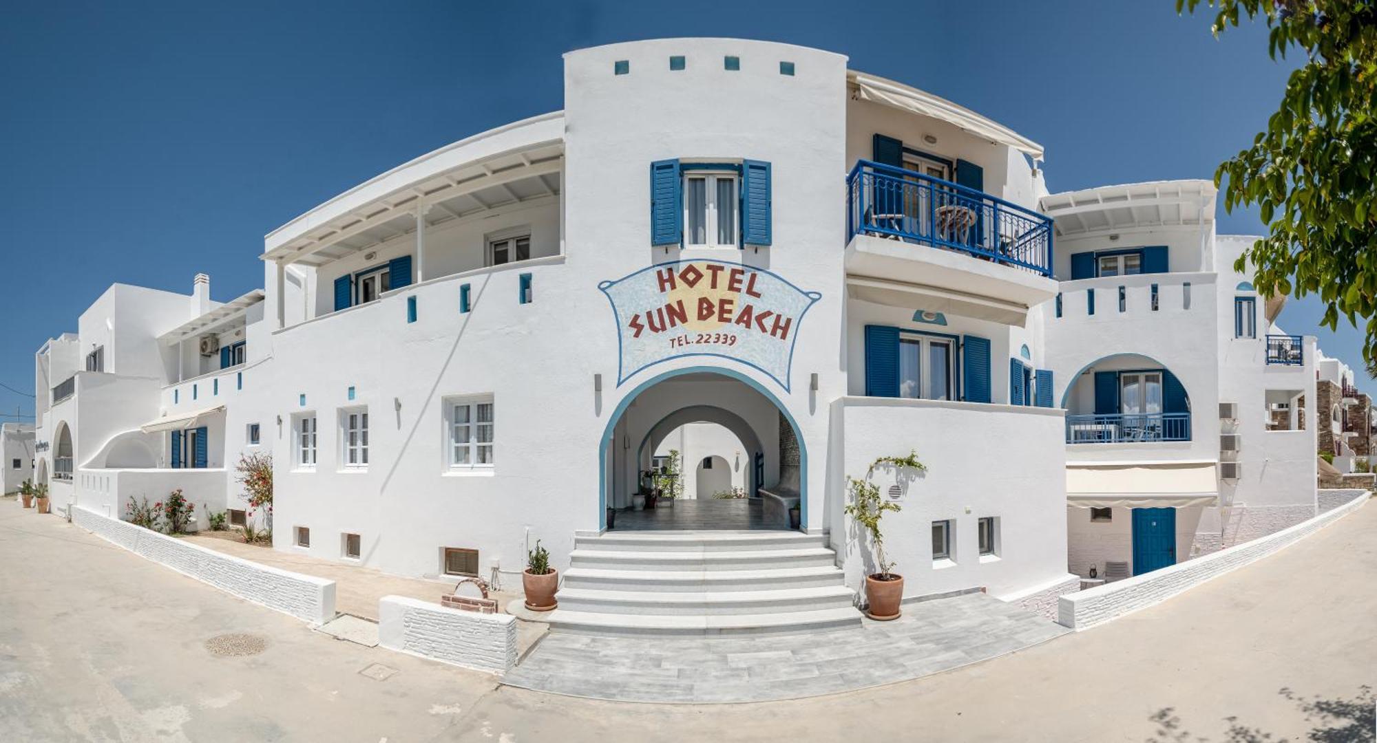 Sun Beach Hotel Naxos City Dış mekan fotoğraf