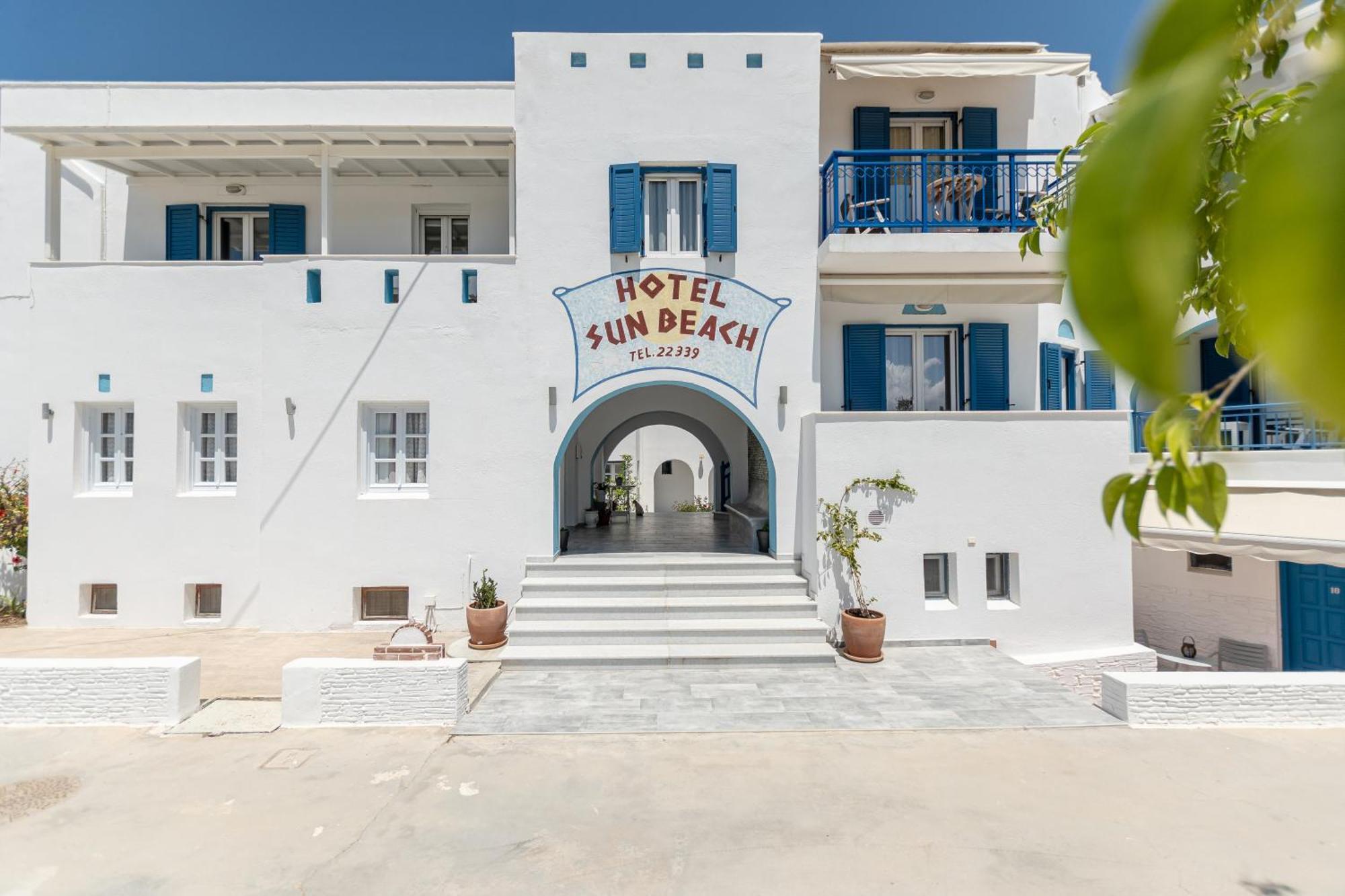 Sun Beach Hotel Naxos City Dış mekan fotoğraf